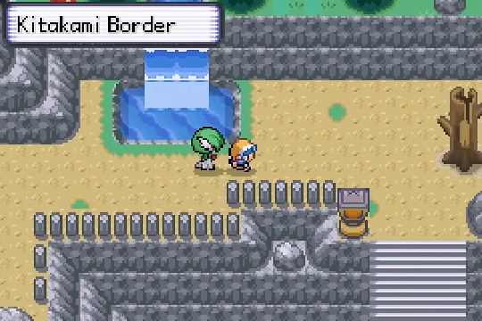Kitakami Border in Pokemon SoulGold